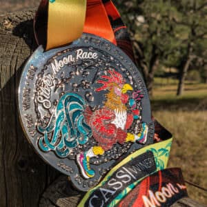 Silver Moon Race Rooster