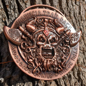 VALENCIA Trail Race Skull